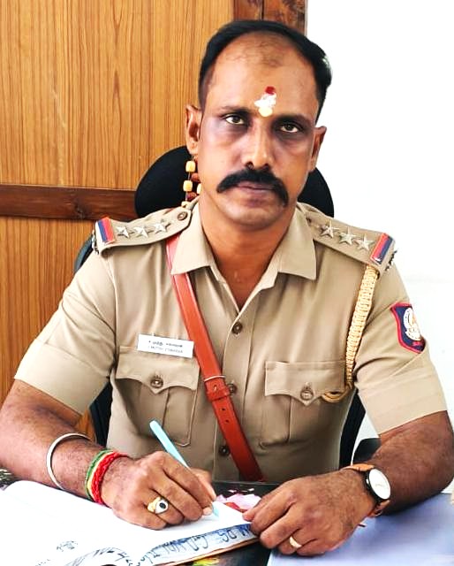 காட்பாடி பிரம்மபுரம் காவல் நிலைய ஆய்வாளர் பொறுப்பேற்பு