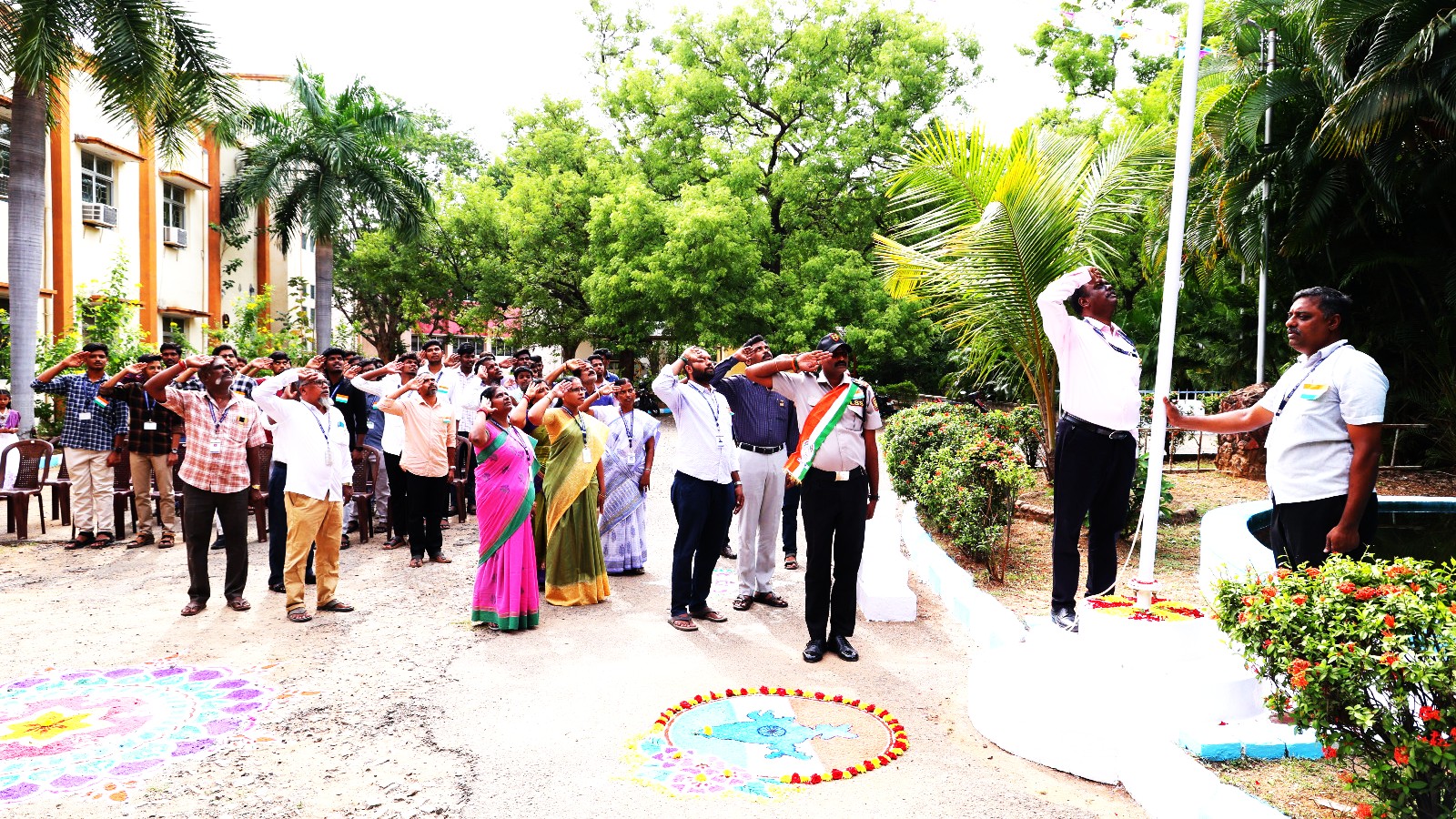 வேலூர் அரசு பொறியியல் கல்லூரியில் 80வது சுதந்திர தினவிழா கொண்டாட்டம்